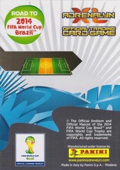 2013 Panini Adrenalyn XL Road to 2014 FIFA World Cup Brazil - Limited Editions #NNO Christian Eriksen Back