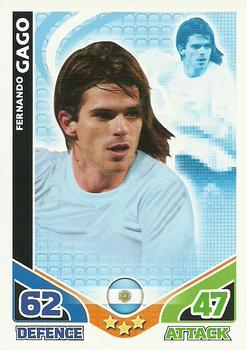 2010 Topps Match Attax England 2010 #NNO Fernando Gago Front