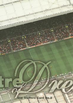 1997 Futera Manchester United #95 Old Trafford Card No. 2 Front