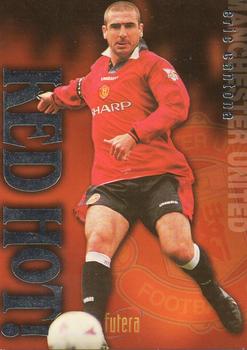 1997 Futera Manchester United - Red Hot Silver #RH1 Eric Cantona Front