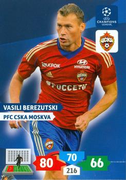 2013-14 Panini Adrenalyn XL UEFA Champions League #129 Vasili Berezutski Front