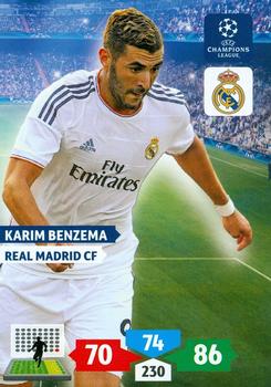 2013-14 Panini Adrenalyn XL UEFA Champions League #243 Karim Benzema Front