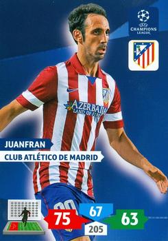 2013-14 Panini Adrenalyn XL UEFA Champions League #57 Juanfran Front