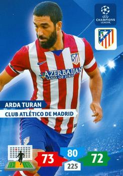 2013-14 Panini Adrenalyn XL UEFA Champions League #60 Arda Turan Front