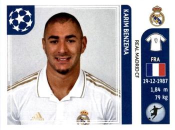 2011-12 Panini UEFA Champions League Stickers #224 Karim Benzema Front