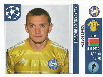 2011-12 Panini UEFA Champions League Stickers #517 Aleksandr Yurevich Front