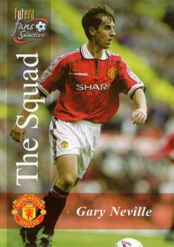 2000 Futera Fans Selection Manchester United #121 Gary Neville Front