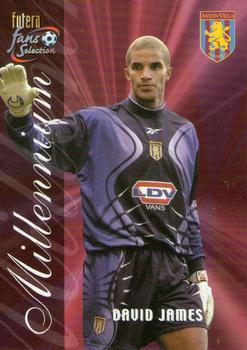 2000 Futera Fans Selection Aston Villa #01 David James Front