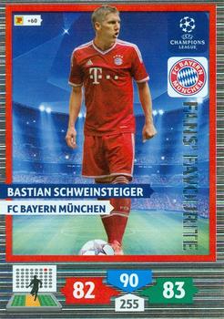 2013-14 Panini Adrenalyn XL UEFA Champions League - Fans' Favourites #NNO Bastian Schweinsteiger Front