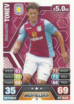 2013-14 Topps Match Attax Premier League #30 Aleksandar Tonev Front