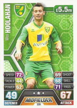 2013-14 Topps Match Attax Premier League #228 Wesley Hoolahan Front