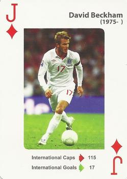 2012 England's Greatest Football Players #JofD David Beckham Front