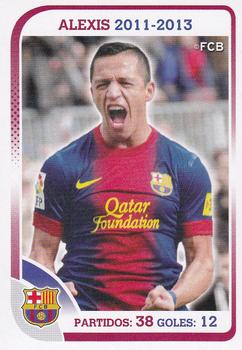2012-13 Panini FC Barcelona Stickers #137 Alexis Sanchez Front