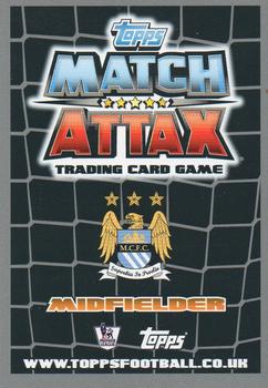 2011-12 Topps Match Attax Premier League Extra #HC1 David Silva Back