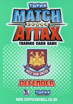 2010-11 Topps Match Attax Premier League Extra #C18 Matthew Upson Back