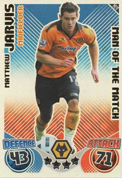 2010-11 Topps Match Attax Premier League Extra #M20 Matthew Jarvis Front