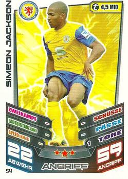 2013-14 Topps Match Attax Bundesliga #54 Simeon Jackson Front