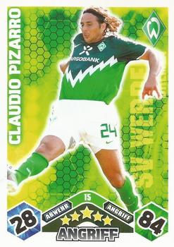 2010-11 Topps Match Attax Bundesliga #15 Claudio Pizarro Front