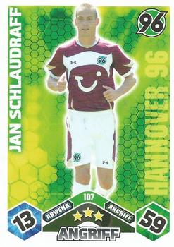 2010-11 Topps Match Attax Bundesliga #107 Jan Schlaudraff Front