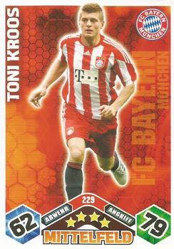 2010-11 Topps Match Attax Bundesliga #229 Toni Kroos Front