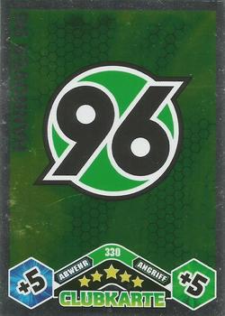 2010-11 Topps Match Attax Bundesliga #330 Hannover 96 Front