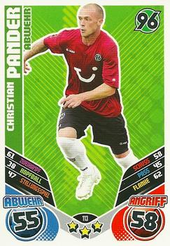 2011-12 Topps Match Attax Bundesliga #113 Christian Pander Front