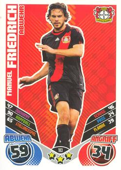 2011-12 Topps Match Attax Bundesliga #183 Manuel Friedrich Front