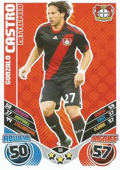 2011-12 Topps Match Attax Bundesliga #189 Gonzalo Castro Front