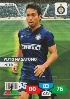 2013-14 Panini Adrenalyn XL Calciatori #128 Yuto Nagatomo Front