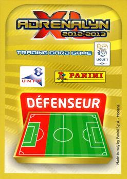 2012-13 Panini Adrenalyn XL (French) #37 Benoit Tremoulinas Back