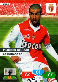 2013-14 Panini Adrenalyn XL Ligue 1 #ASM-8 Mounir Obbadi Front