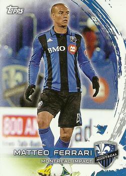 2014 Topps MLS #137 Matteo Ferrari Front