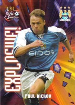 2000 Futera Fans Selection Manchester City #17 Paul Dickov Front