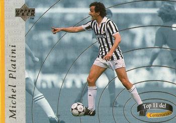 1997 Upper Deck Juventus Box Set #31 Michel Platini Front