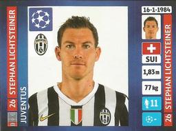 2013-14 Panini UEFA Champions League Stickers #103 Stephan Lichtsteiner Front