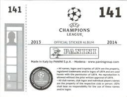 2013-14 Panini UEFA Champions League Stickers #141 Claudemir Back