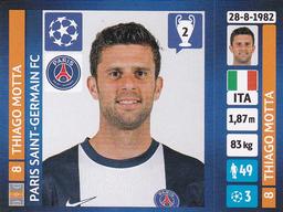 2013-14 Panini UEFA Champions League Stickers #185 Thiago Motta Front