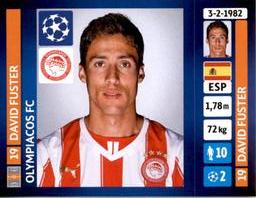 2013-14 Panini UEFA Champions League Stickers #197 David Fuster Front