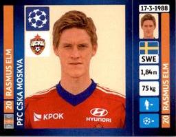 2013-14 Panini UEFA Champions League Stickers #248 Rasmus Elm Front