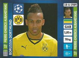 2013-14 Panini UEFA Champions League Stickers #453 Pierre-Emerick Aubameyang Front