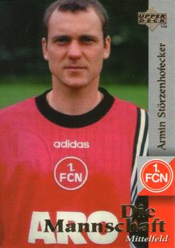 1997 Upper Deck 1 FC Nurnberg Box Set #23 Armin Storzenhofecker Front