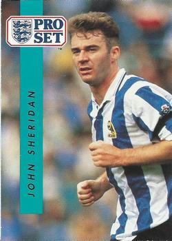 1990-91 Pro Set #292 John Sheridan Front