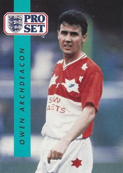 1990-91 Pro Set #321 Owen Archdeacon Front