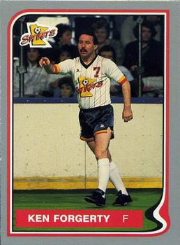 1987-88 Pacific MISL #92 Ken Fogarty Front