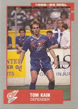 1988-89 Pacific MISL #51 Tom Kain Front