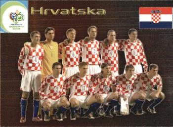 2006 Panini World Cup #19 Hrvatska Front