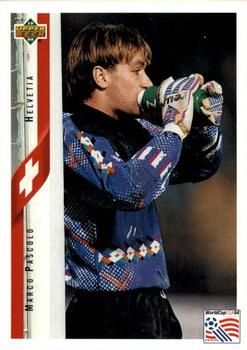 1994 Upper Deck World Cup Contenders English/German #108 Marco Pascolo Front