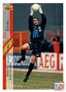 1994 Upper Deck World Cup Contenders English/German #151 Andoni Zubizarreta Front