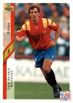1994 Upper Deck World Cup Contenders English/German #154 Juan Antonio Goikoetxea Front