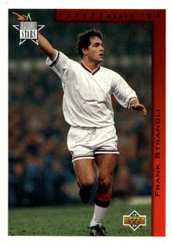 1994 Upper Deck World Cup Contenders English/German #237 Frank Strandli Front